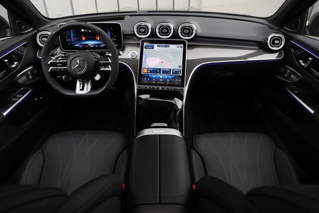 Mercedes-Benz C-KLASSE Estate AMG 63 S E Performance | 680PK | Achterasbesturing | Keyles-go | Carbon | Head-up | Digital-light | Sfeerverlichting | AMG Drivers-package | Burmester | Pano | 2024.