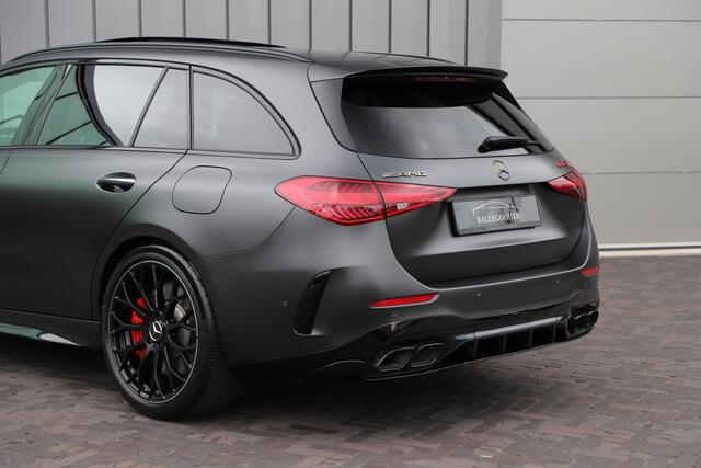 Mercedes-Benz C-KLASSE Estate AMG 63 S E Performance | 680PK | Achterasbesturing | Keyles-go | Carbon | Head-up | Digital-light | Sfeerverlichting | AMG Drivers-package | Burmester | Pano | 2024.