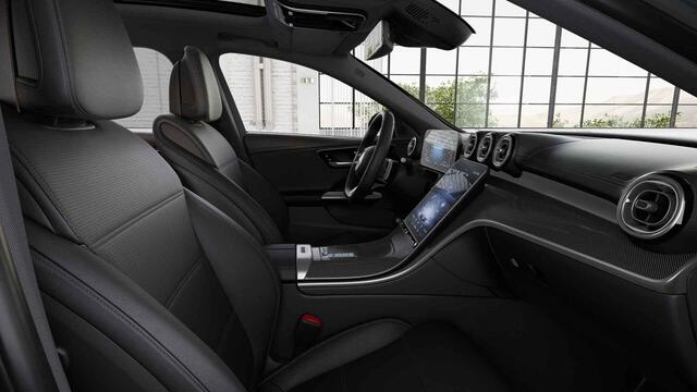 Mercedes-Benz C-KLASSE Estate 300 e AMG Line | Night | Panoramadak | Trekhaak | Memory | Massage | Stoelverwarming |