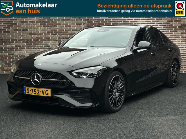 Mercedes-Benz C-KLASSE 180 AMG Line Led High Perf Camera Dealer Garantie