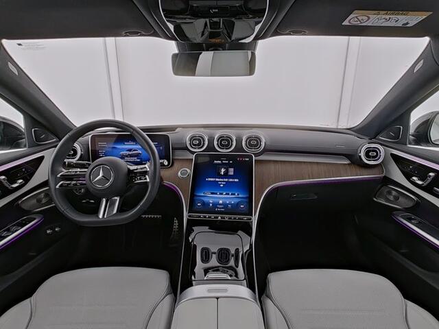 Mercedes-Benz C-KLASSE 300 e AMG Line I Panorama dak I Distronic + I 360° camera I Burmester I Head-up I Digital Light I Memory I Sfeerverlichting I I Stoelverwarming I Comfort onderstel I Thermotronic I MBUX I Keyless GO l