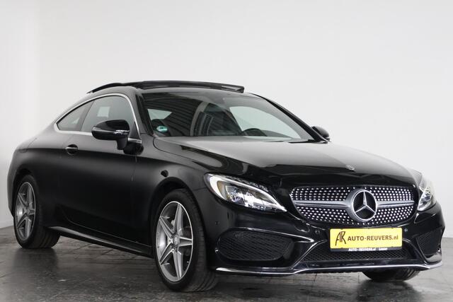 Mercedes-Benz C-KLASSE Coupé 180 AMG Line / Opendak / Leder / Navi / LED