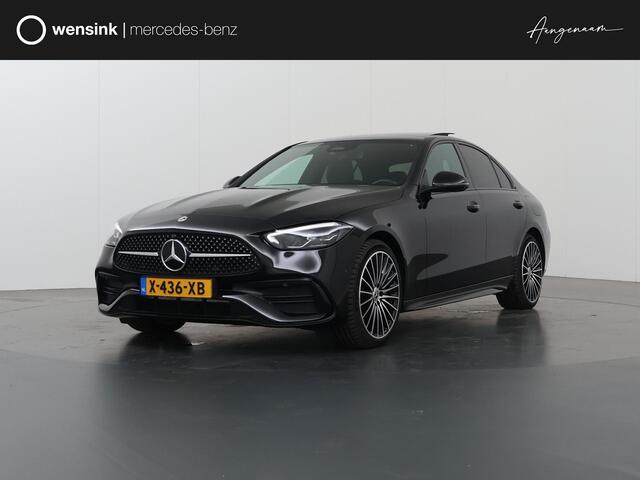 Mercedes-Benz C-KLASSE 300 e AMG Line | Night | Panoramadak | Massagestoelen | Memory | Sfeerverlichting |
