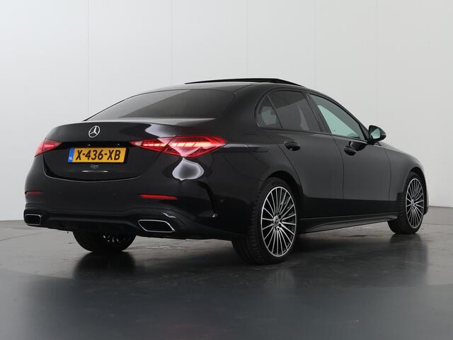 Mercedes-Benz C-KLASSE 300 e AMG Line | Night | Panoramadak | Massagestoelen | Memory | Sfeerverlichting |