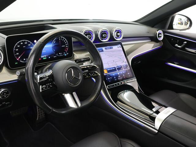 Mercedes-Benz C-KLASSE 300 e AMG Line | Night | Panoramadak | Massagestoelen | Memory | Sfeerverlichting |