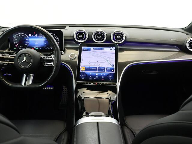 Mercedes-Benz C-KLASSE 300 e AMG Line | Night | Panoramadak | Massagestoelen | Memory | Sfeerverlichting |