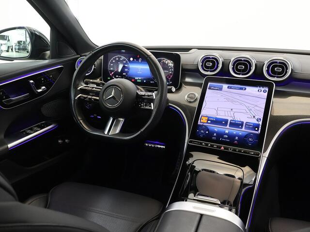 Mercedes-Benz C-KLASSE 300 e AMG Line | Night | Panoramadak | Massagestoelen | Memory | Sfeerverlichting |