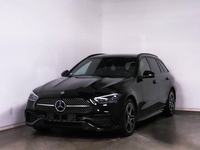 Mercedes-Benz C-KLASSE Estate 300 e AMG Plug-In Hybride AMG line | Night Pakket | Trekhaak | Panorama Schuif-Kanteldak | Distronic | Multi Beam Koplampen | AC en DC Laden. Inclusief 24 maanden MB Certified garantie voor Europa.
