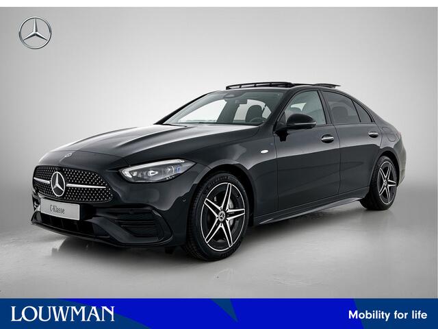 Mercedes-Benz C-KLASSE 300 e Business Solution AMG | Trekhaak | Nightpakket | AMG Line Premium Plus | Parkeerpakket met 360°-camera | Antidiefstalpakket GUARD 360° Plus | Memorypakket | KEYLESS GO-comfortpakket |