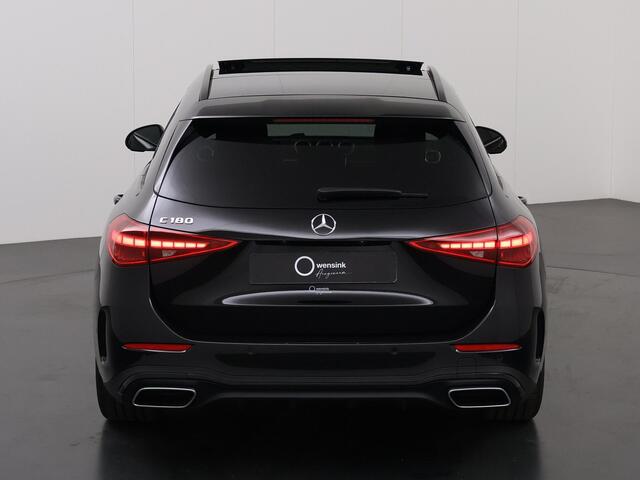 Mercedes-Benz C-KLASSE Estate 180 Star Edition AMG Line | Panoramaschuifdak | DIGITAL LIGHT | 360°-camera | Nightpakket | Stoelventilatie/-verwarming vooraan | Panoramaschuifdak |