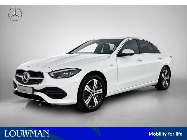 Mercedes-Benz C-KLASSE 300 e Business Solution | Trekhaak | Spiegelpakket | Parkeerpakket met achteruitrijcamera | KEYLESS GO startfunctie | GUARD 360 ° Vehicle protection Plus | Stoelverwarming voor | Zitcomfortpakket | USB-pakket |