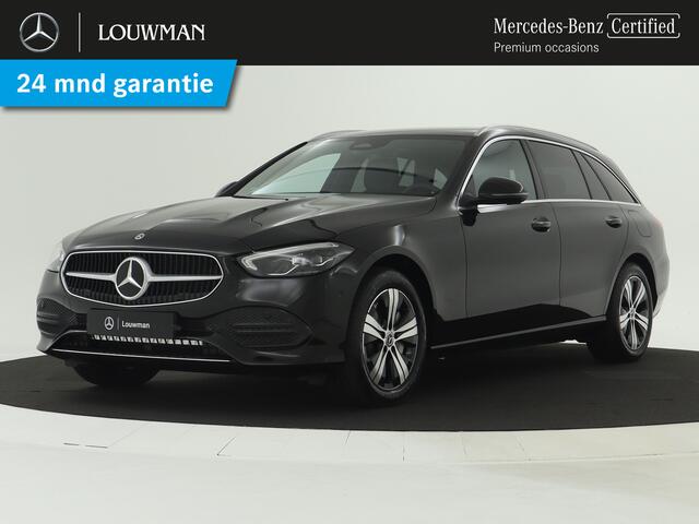 Mercedes-Benz C-KLASSE Estate 300 e Star Edition AMG Line | Trekhaak | Parkeerpakket met achteruitrijcamera | EASY PACK achterklep | USB-pakket | Antidiefstalpakket GUARD 360° Plus | High-performance led-koplampen |