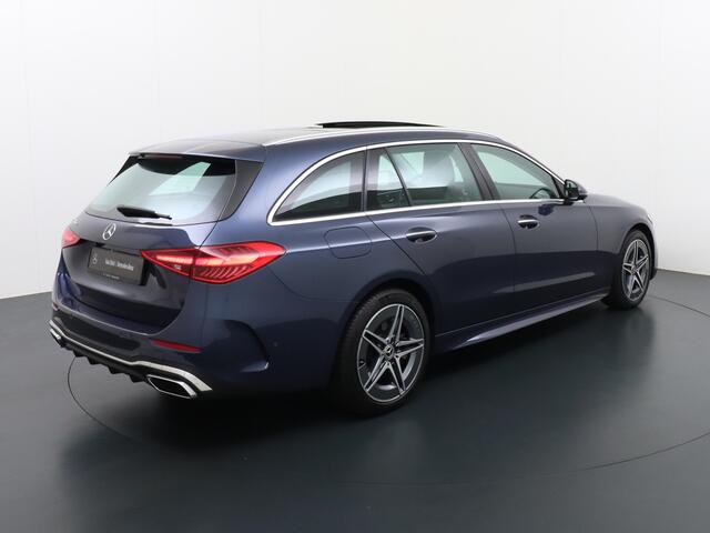 Mercedes-Benz C-KLASSE Estate 300 e AMG Line | Pano HUD Ventilatie Burmester