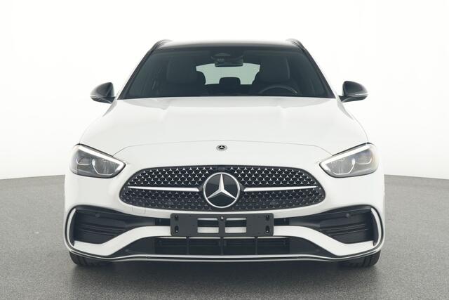 Mercedes-Benz C-KLASSE Estate 300 e AMG Plug-In Hybride | AMG Line | Night Pakket | Trekhaak | Panorama Schuif-Kanteldak | Keyless-Go | Inclusief 24 maanden MB Certified garantie voor Europa.