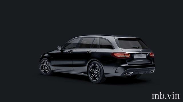 Mercedes-Benz C-KLASSE Estate 300 e Business Solution AMG | Panoramadak | Stoelverwarming | Multibeam LED | Camera | Navigatie | Parkeersensoren | Leer | Apple Carplay | Ambiance Verlichting