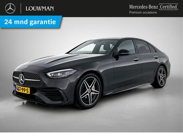 Mercedes-Benz C-KLASSE 180 AMG | Nightpakket | Trekhaak | Memorypakket | KEYLESS GO-comfortpakket | USB-pakket | Parkeerpakket met 360°-camera | ALARM GUARD 360° Plus |