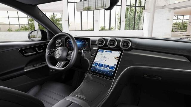 Mercedes-Benz C-KLASSE Estate 300e Business Solution AMG | Panoramaschuifdak | DIGITAL LIGHT | Night | 360°-camera