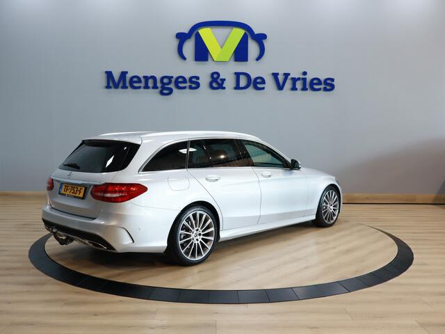 Mercedes-Benz C-KLASSE Estate 180 Sport Edition AMG Line | Airco ECC | LED | Trekhaak | Sfeer | Stoelverwarming | Isofix | NAP | Camera