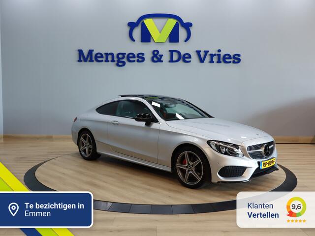 Mercedes-Benz C-KLASSE Coupé 180 Ambition AMG line | Airco ECC | Burmester | Panorama | Stoelverwarming | Cruise Control | NAP | Isofix