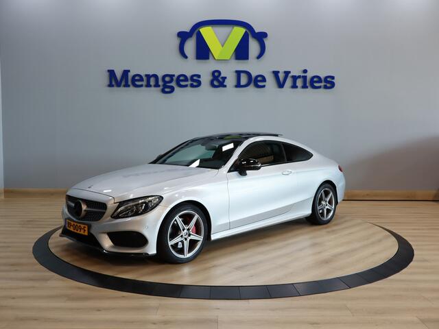 Mercedes-Benz C-KLASSE Coupé 180 Ambition AMG line | Airco ECC | Burmester | Panorama | Stoelverwarming | Cruise Control | NAP | Isofix
