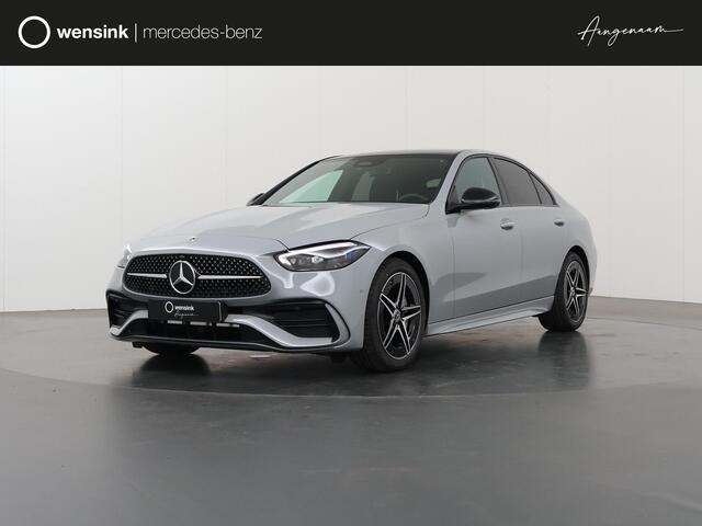 Mercedes-Benz C-KLASSE 180 Star Edition AMG | AMG line Plus | Panoramaschuifdak | Nightpakket | 360* Camera | Head-Up Display |