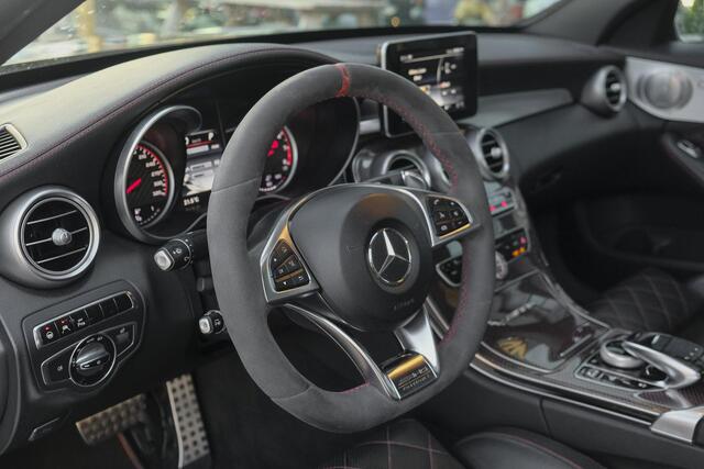 Mercedes-Benz C-KLASSE C63s AMG 510pk Edition 1 Panoramadak Burmester Kuipstoelen Sportuitlaat Distronic Camera Carbon