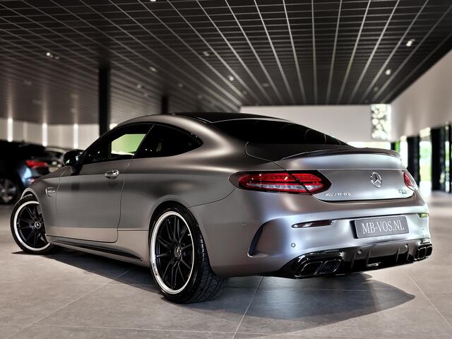 Mercedes-Benz C-KLASSE Coupé AMG 63 S Ceramic|Matte lak|Aerodynamica|Full Carbon|Performance stoelen|Burmester|BTW