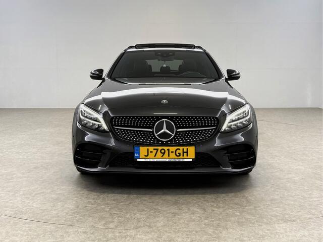 Mercedes-Benz C-KLASSE 180 AMG 157PK Pano LED Camera Virtual Clima Cruise Navi PDC 18''LMV