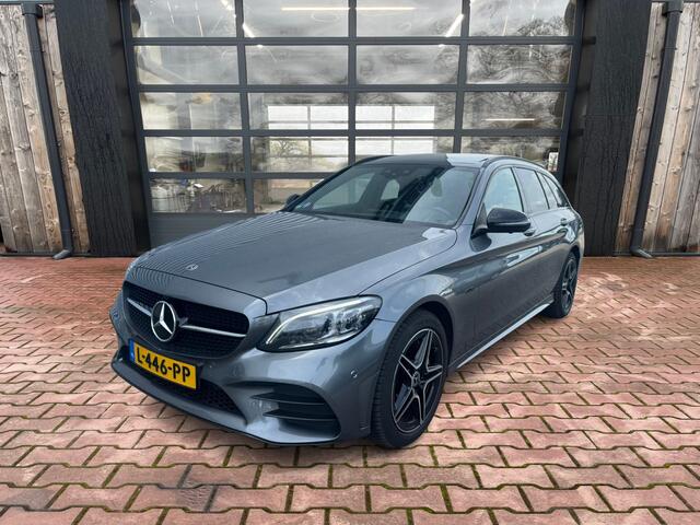 Mercedes-Benz C-KLASSE Estate 300 e Business Plus Solution AMG Limited | Pano | Trekhaak | Multibeam | 360° camera | Leder/alcantara | Stoelverwarming | Elek. achterklep | Vol |