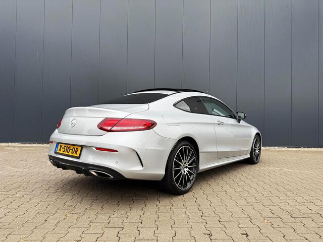 Mercedes-Benz C-KLASSE Coupé 180 AMG line Pano / 360cam / 19 inch Burmester