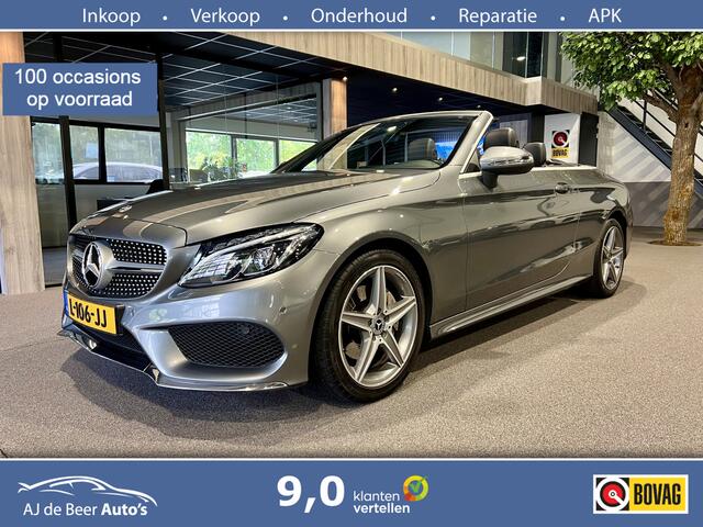 Mercedes-Benz C-KLASSE Cabrio 180 Edition 1 AMG Navigatie | Nekverwarming | Stoelverwarming | Airscarf