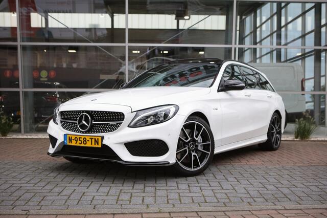 Mercedes-Benz C-KLASSE AMG 43 4MATIC | Nieuwstaat! | Burmester | Pano | Trekhaak |