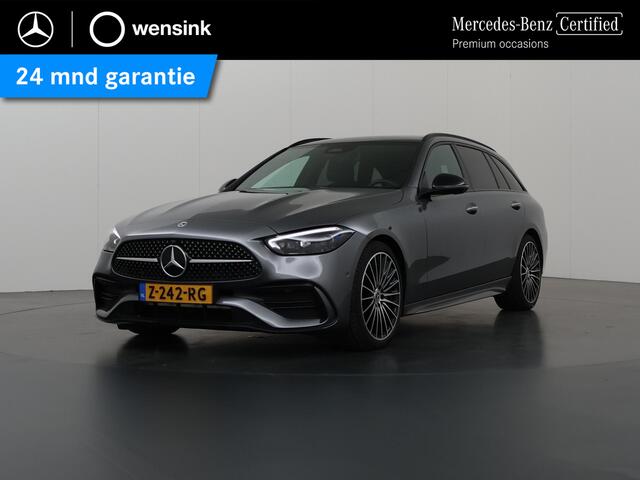 Mercedes-Benz C-KLASSE Estate 180 AMG NIGHT Premium | Panoramadak | 360 camera | Digital Light | Stoel Memory | Keyless Entry | Apple Carplay |