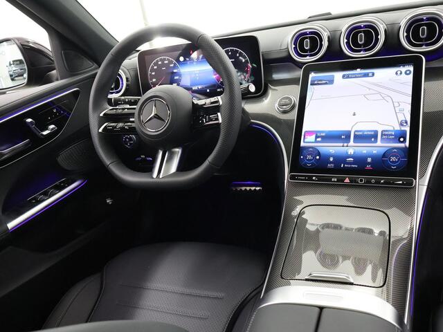 Mercedes-Benz C-KLASSE Estate 180 AMG NIGHT Premium | Panoramadak | 360 camera | Digital Light | Stoel Memory | Keyless Entry | Apple Carplay |