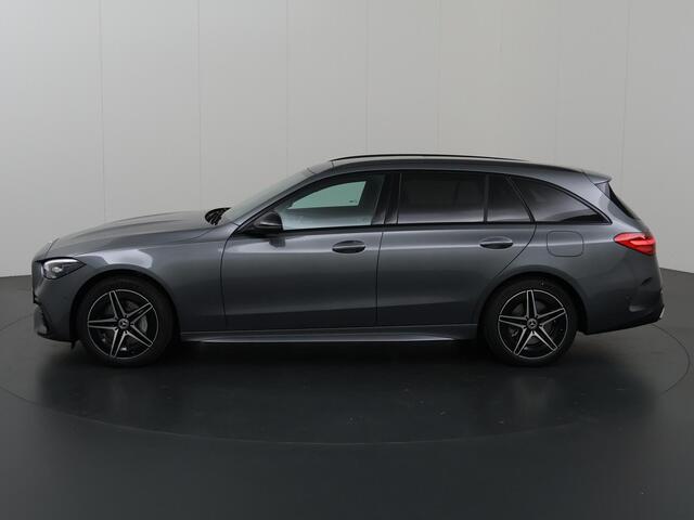 Mercedes-Benz C-KLASSE 300 e Business Solution AMG AMG Pakket | Memory | 360 Camera | Stuurassistent | Sfeerverlichting | Panoramadak | Burmester Sound System | Digital Light |