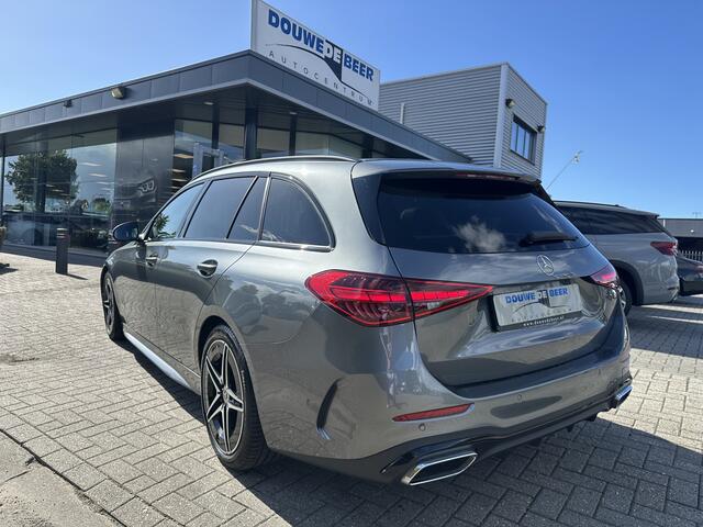 Mercedes-Benz C-KLASSE Estate 180 AMG Line Trekhaak | Pano | Night