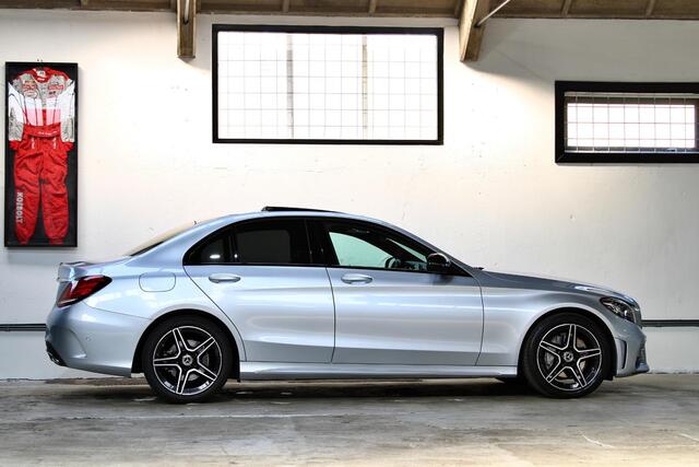 Mercedes-Benz C-KLASSE 180 Business Solution AMG | Panoramadak | 360 Camera | LED | NL auto | 1e eigenaar |