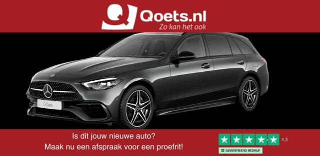 Mercedes-Benz C-KLASSE Estate 300 e AMG Line Trekhaak - Panoramadak - Rijassistentiepakket plus - Night Pack - Premium Soundsystem - MBUX Navigatie Premium - Stoelverwarming voor - Stuur verwarmbaar -