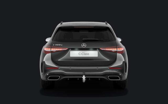 Mercedes-Benz C-KLASSE Estate 300 e AMG Line Trekhaak - Panoramadak - Rijassistentiepakket plus - Night Pack - Premium Soundsystem - MBUX Navigatie Premium - Stoelverwarming voor - Stuur verwarmbaar -