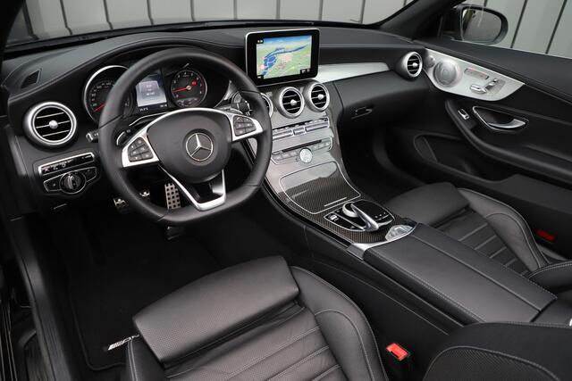 Mercedes-Benz C-KLASSE Cabrio 200 AMG Aut9 | 184PK | Memory | Burmester | Carbon | Sfeerverlichting | Air-scarf | ILS | 360 Camera | Stoelverwarming | 2016.