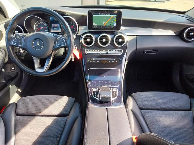 Mercedes-Benz C-KLASSE 180 Prestige HALF LEER LED NAVI CRUISE ECC AFNB TREKHAAK