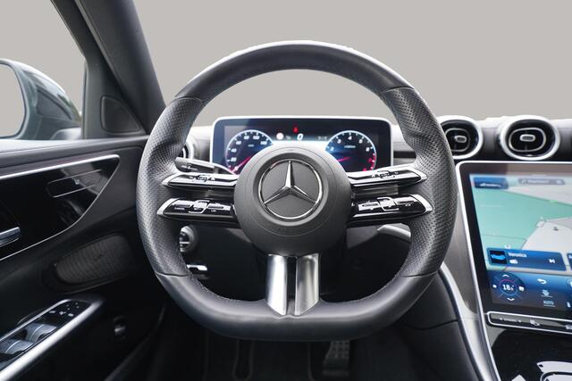 Mercedes-Benz C-KLASSE 200 AMG Line | Pano | Designo Magno | Night Pakket