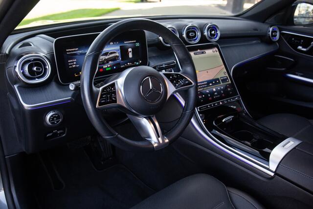 Mercedes-Benz C-KLASSE Estate 300 e AMG Line , Panoramadak, Sfeerverlichting,