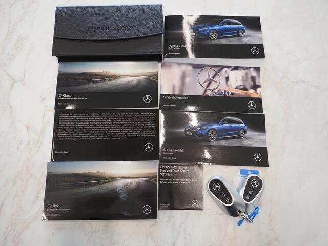 Mercedes-Benz C-KLASSE Estate 300 e Avantgarde | Keyless | Trekhaak | 360 | BLIS | Leder | Sfeerverlichting | Carplay