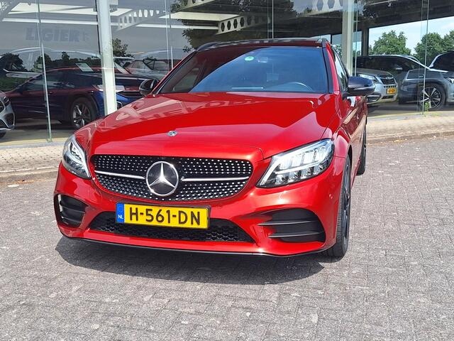 Mercedes-Benz C-KLASSE Estate 180 AMG Virtual | Pano | 360 cam | Sfeer | Leder alcantara | Trekhaak 1800kg | occasion