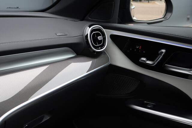 Mercedes-Benz C-KLASSE 300 e AMG Line Aut9 | Panoramadak | Memory | Surround Camera | Leder | Trekhaak | Keyless Go | Nightpakket | High Perf. LED |