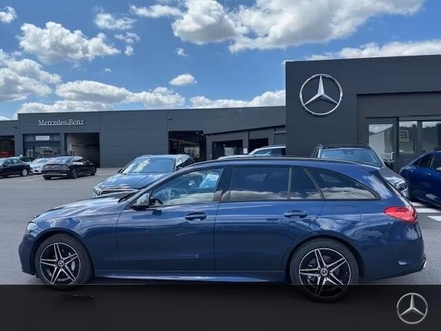 Mercedes-Benz C-KLASSE Estate 300e AMG ** LED, MBUX+, PANO, TREKH, WINTER-, MEMORY-, KEYLESS-PACK ** 1e EIG - UNFALLFREI ** ** INFORMEER OOK NAAR ONZE AANTREKKELIJKE FINANCIAL-LEASE TARIEVEN **