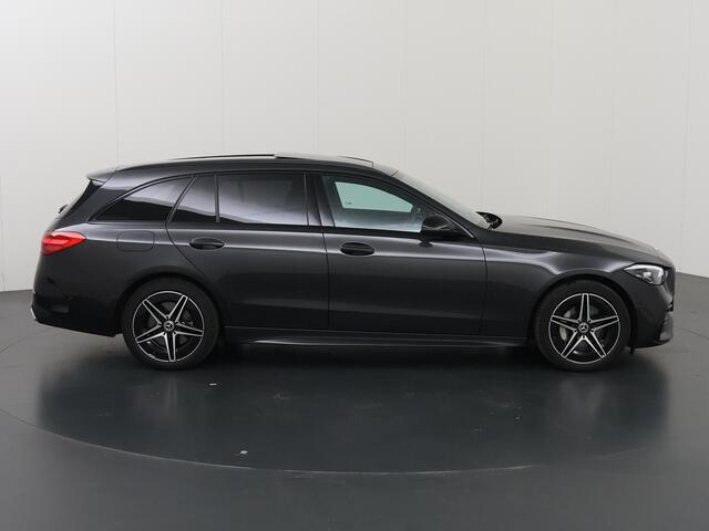 Mercedes-Benz C-KLASSE Estate 300 e AMG Line | Panoramadak | Night | Sfeerverlichting |Stoelverwarming | Alarm |