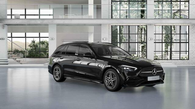 Mercedes-Benz C-KLASSE Estate 180 AMG Line | Night | Stoelverwarming | Achteruitrijcamera | Sfeerverlichting | Apple Carplay |