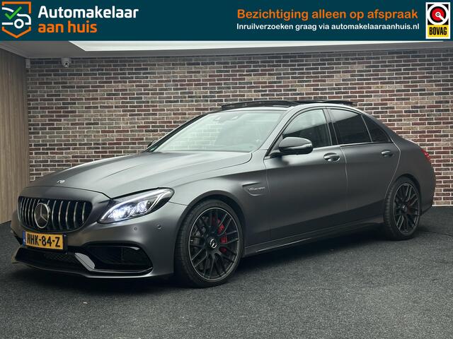 Mercedes-Benz C-KLASSE AMG 63 S Kuip Memory HeadUp Kuip burmeister Panorama